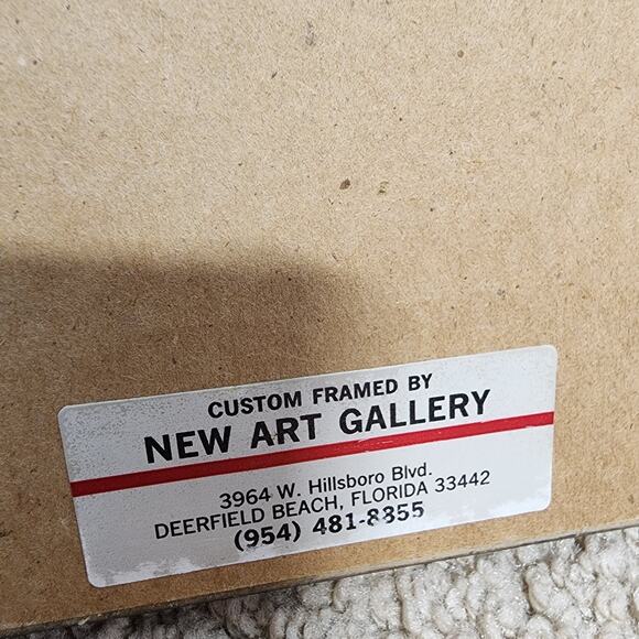 Robin Morris Cigars, Cigarettes Reprint Wall Art Signed Numbered Deco 1989 - Picture 11 of 11